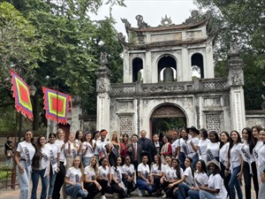Dàn thí sinh Hoa hậu Du lịch thế giới 2022 khám phá Hà Nội