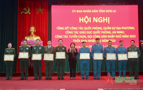 Sơn La hoàn thành tốt nhiệm vụ quốc phòng, quân sự địa phương năm 2022.