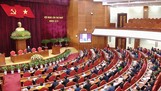Quang cảnh Hội nghị lần thứ nhất Ban Chấp hành Trung ương Đảng khóa XIII