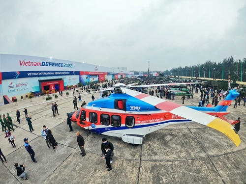 Sức hút của Triển lãm Quốc phòng quốc tế Việt Nam 2022

