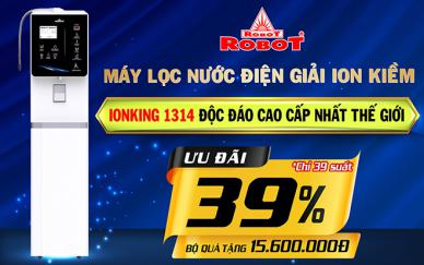 Ảnh: Ra mắt máy lọc nước điện giải iON kiềm ROBOT ′ionKing′, độc đáo 