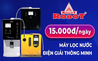 Ảnh: Chỉ từ 15.000đ/ngày sở hữu ngay máy lọc nước điện giải iON kiềm ROBOT